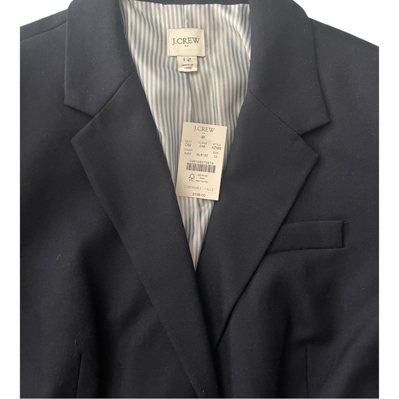 NWT J. Crew Blazer  Original School Boy Blazer in Navy - Picture 5 of 6